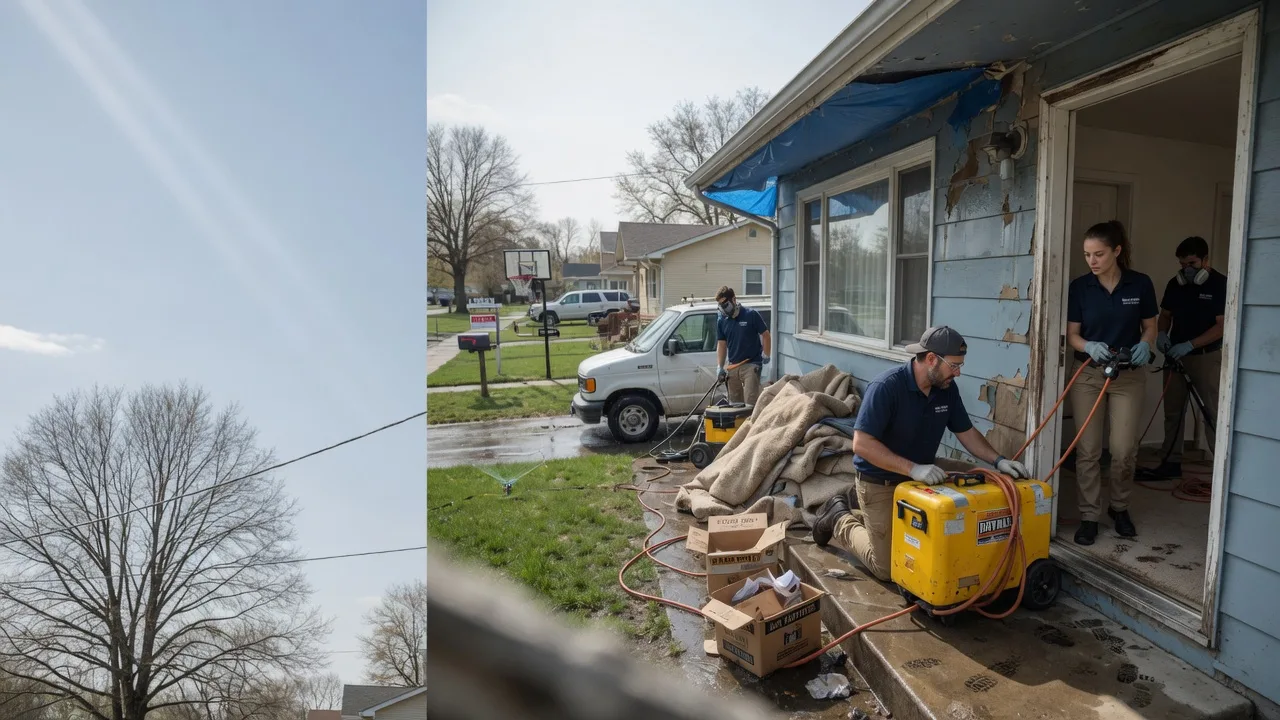 Basement Flood Cleanup in Sauk City, WI near me